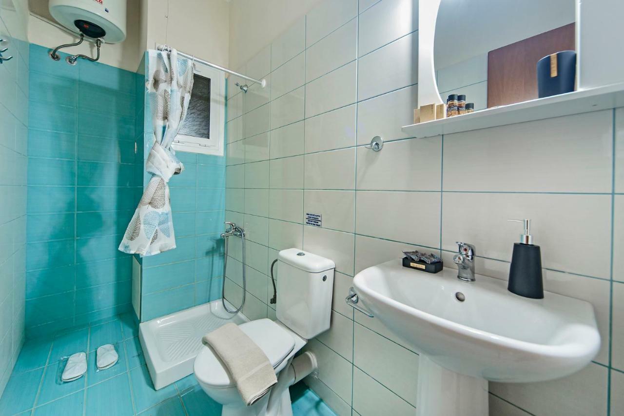 Omega Comfy Apartments Almyrida อัลมีรีดา ภายนอก รูปภาพ