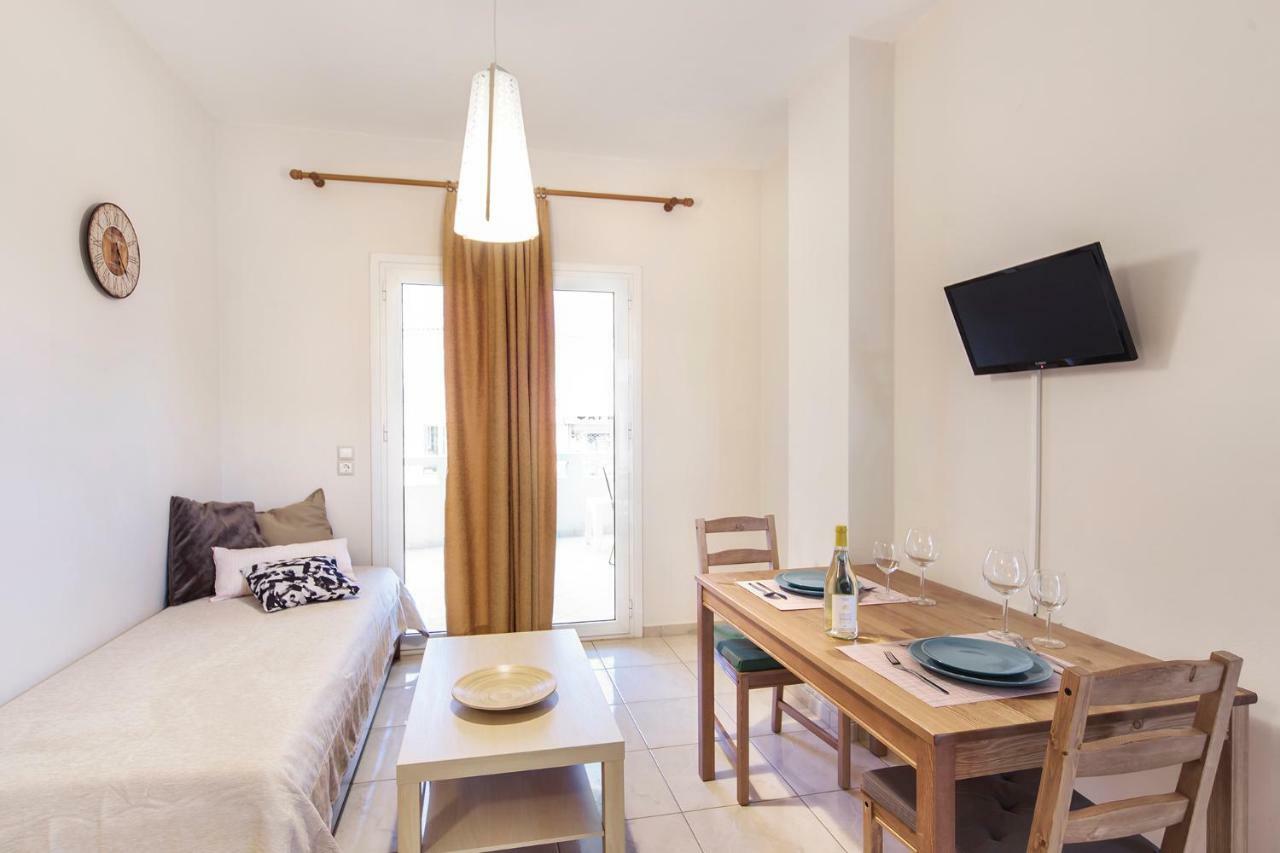 Omega Comfy Apartments Almyrida อัลมีรีดา ภายนอก รูปภาพ