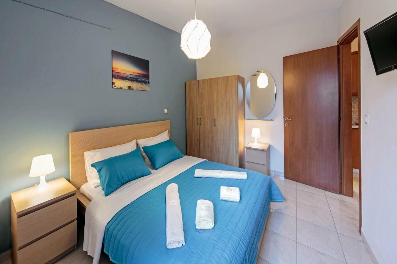 Omega Comfy Apartments Almyrida อัลมีรีดา ภายนอก รูปภาพ