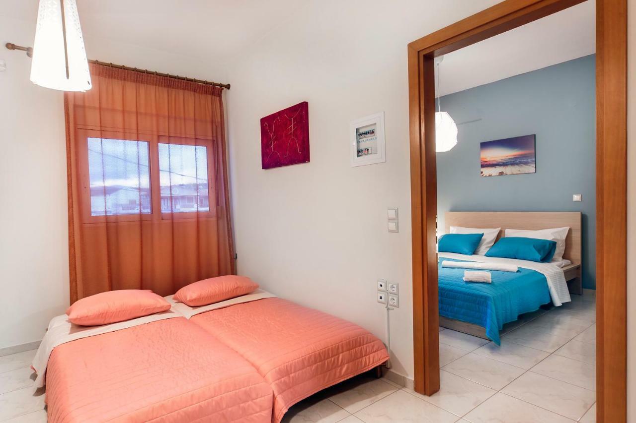 Omega Comfy Apartments Almyrida อัลมีรีดา ภายนอก รูปภาพ