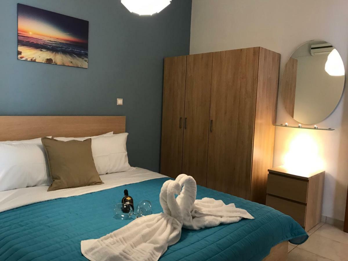 Omega Comfy Apartments Almyrida อัลมีรีดา ภายนอก รูปภาพ